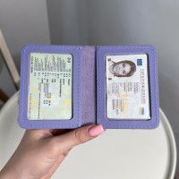 Автопортмоне на 2 вік. (кайзер) Лаванда Автопортмоне на 2 вік. (кайзер) Лаванда