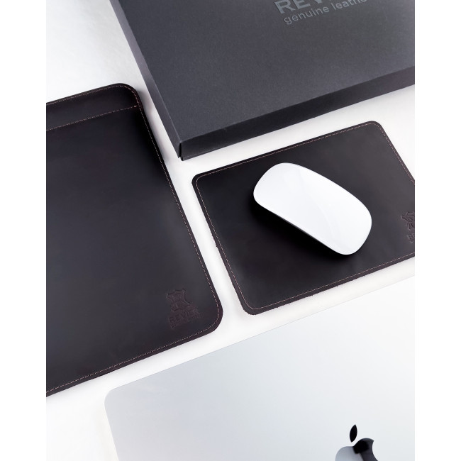 Шкіряний чохол стандарт для MacBook (крейзи) Шоколад Шкіряний чохол стандарт для MacBook (крейзи) Шоколад