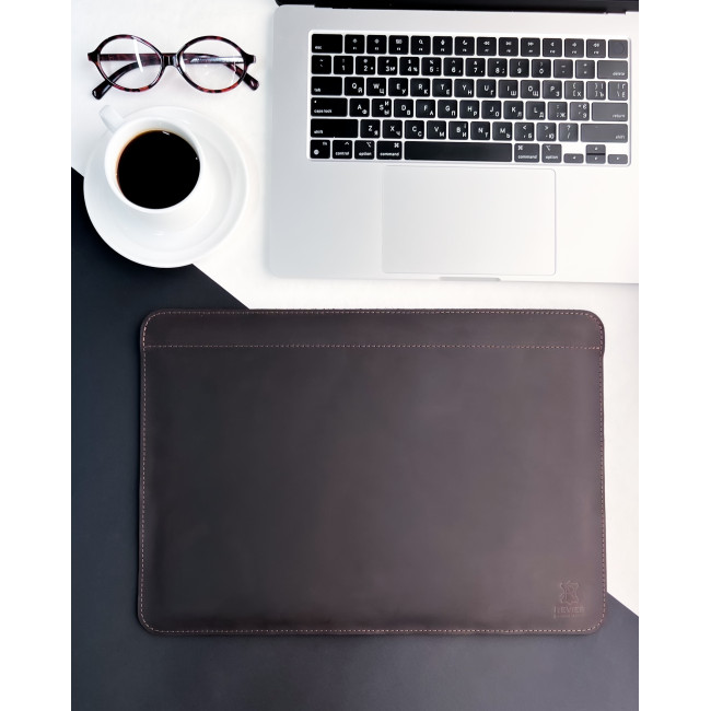 Шкіряний чохол стандарт для MacBook (крейзи) Шоколад Шкіряний чохол стандарт для MacBook (крейзи) Шоколад