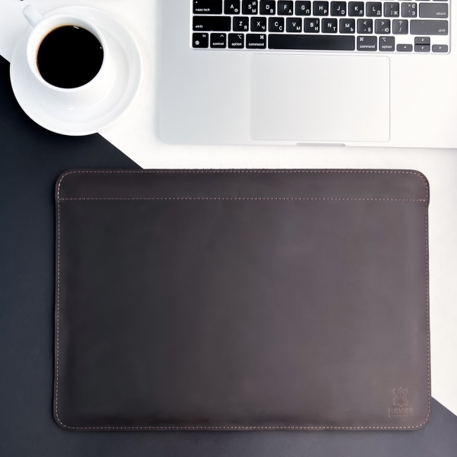 Шкіряний чохол стандарт для MacBook (крейзи) Шоколад Шкіряний чохол стандарт для MacBook (крейзи) Шоколад