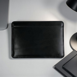 Шкіряний чохол стандарт для MacBook (кайзер) Чорний
