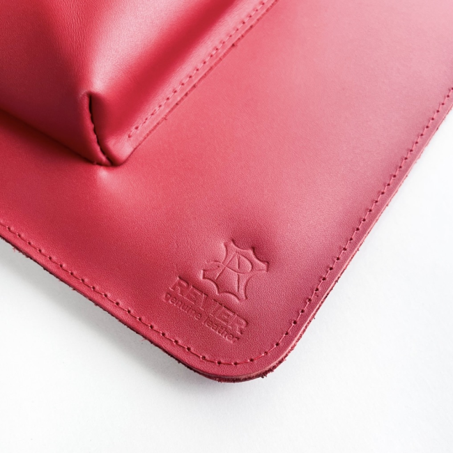 Шкіряна сумка для MacBook (кайзер) Червоний Шкіряна сумка для MacBook (кайзер) Червоний