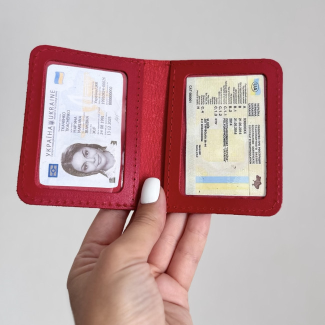 Автопортмоне на 3 вік ЖІНКА-КІШКА Автопортмоне на 3 вік ЖІНКА-КІШКА
