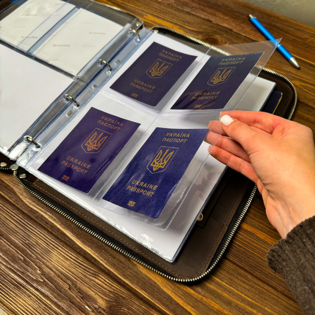 Папка моряка на змійці (крейзі) Шоколад Папка моряка на змійці (крейзі) Шоколад
